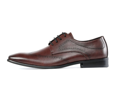 Amali Rui Burgundy Oxfords — product view 2