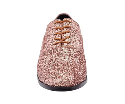 Amali Lawrence Rose Gold Oxfords — product view 3