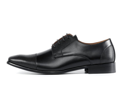 Amali Russo Black Oxfords — product view 2