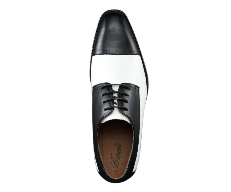 Amali Archer Black/White Oxfords — product view 4
