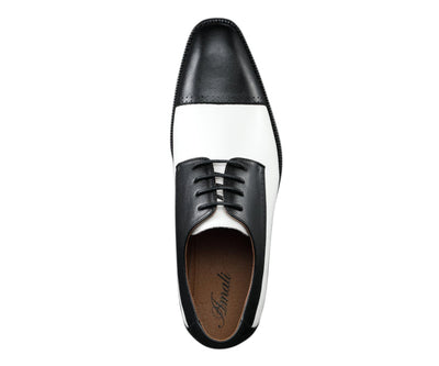 Amali Archer Black/White Oxfords — product view 4