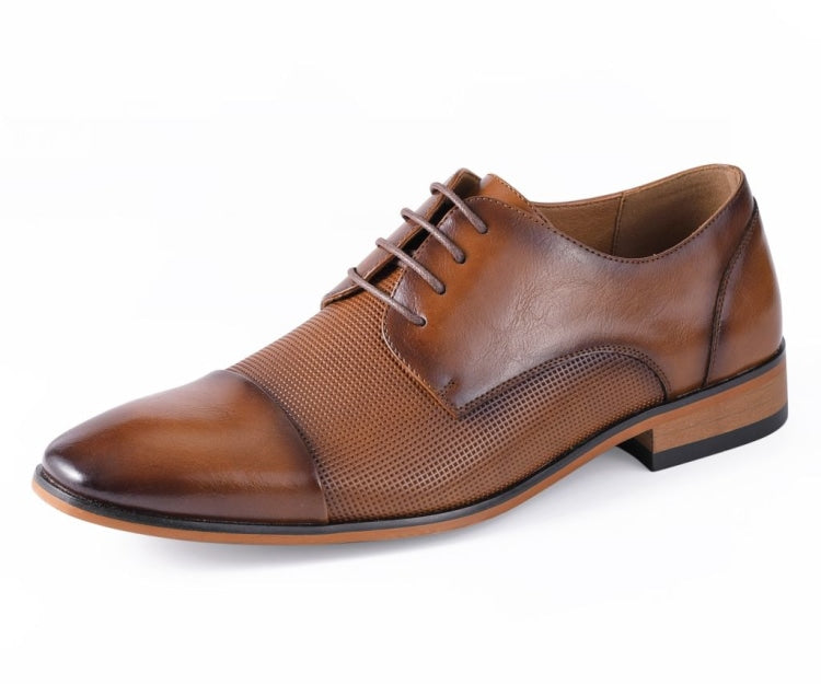 amali brent mens oxford shoes borwn