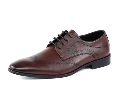 Amali Rui Burgundy Oxfords — product view 1