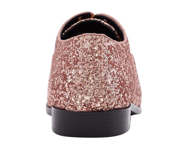 Amali Lawrence Rose Gold Oxfords — product view 5