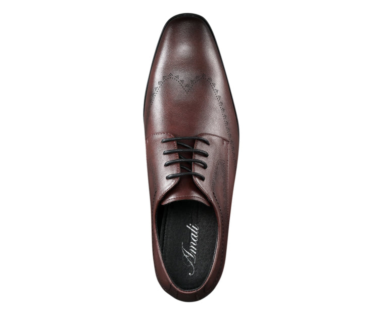 Amali Rui Burgundy Oxfords — product view 3