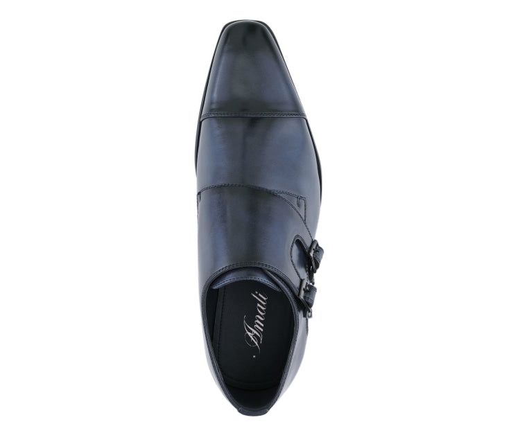 Amali Tucker Navy Oxfords — product view 3