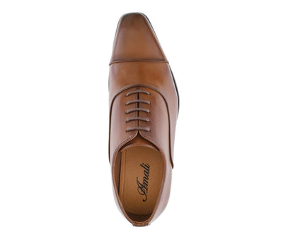 Amali Zyon Cognac Oxfords — product view 3