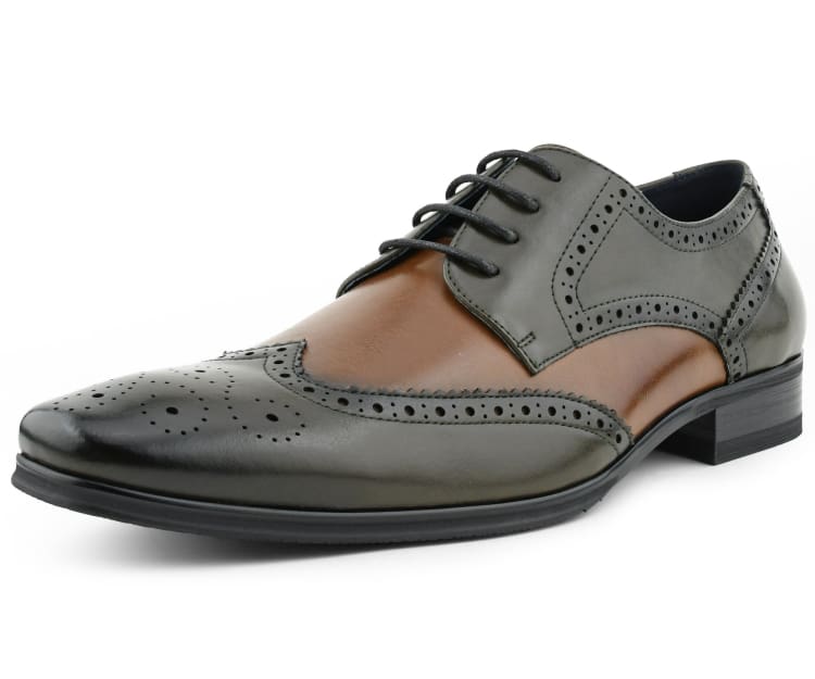 Amali Arturo Olive Green Loafers — product view 1