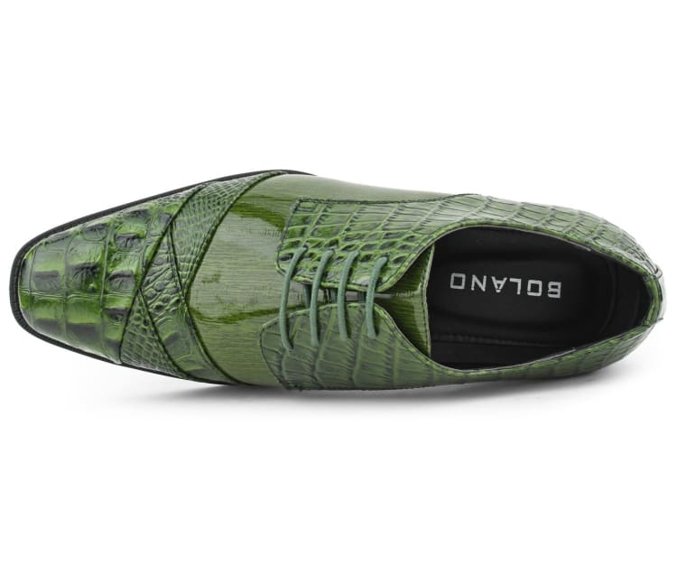 Bolano Bandit Olive Oxfords — product view 5