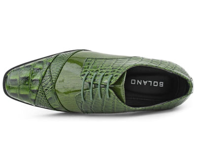 Bolano Bandit Olive Oxfords — product view 5