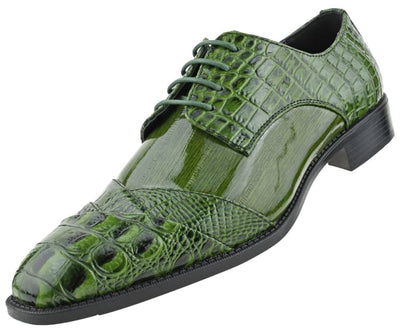 Bolano Bandit Olive Oxfords — product view 3