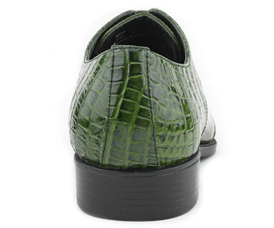 Bolano Bandit Olive Oxfords — product view 6