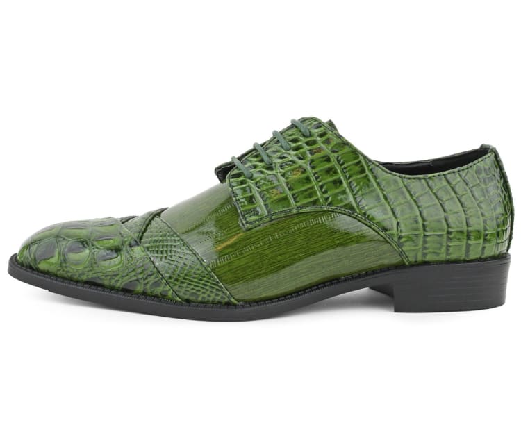 Bolano Bandit Olive Oxfords — product view 4