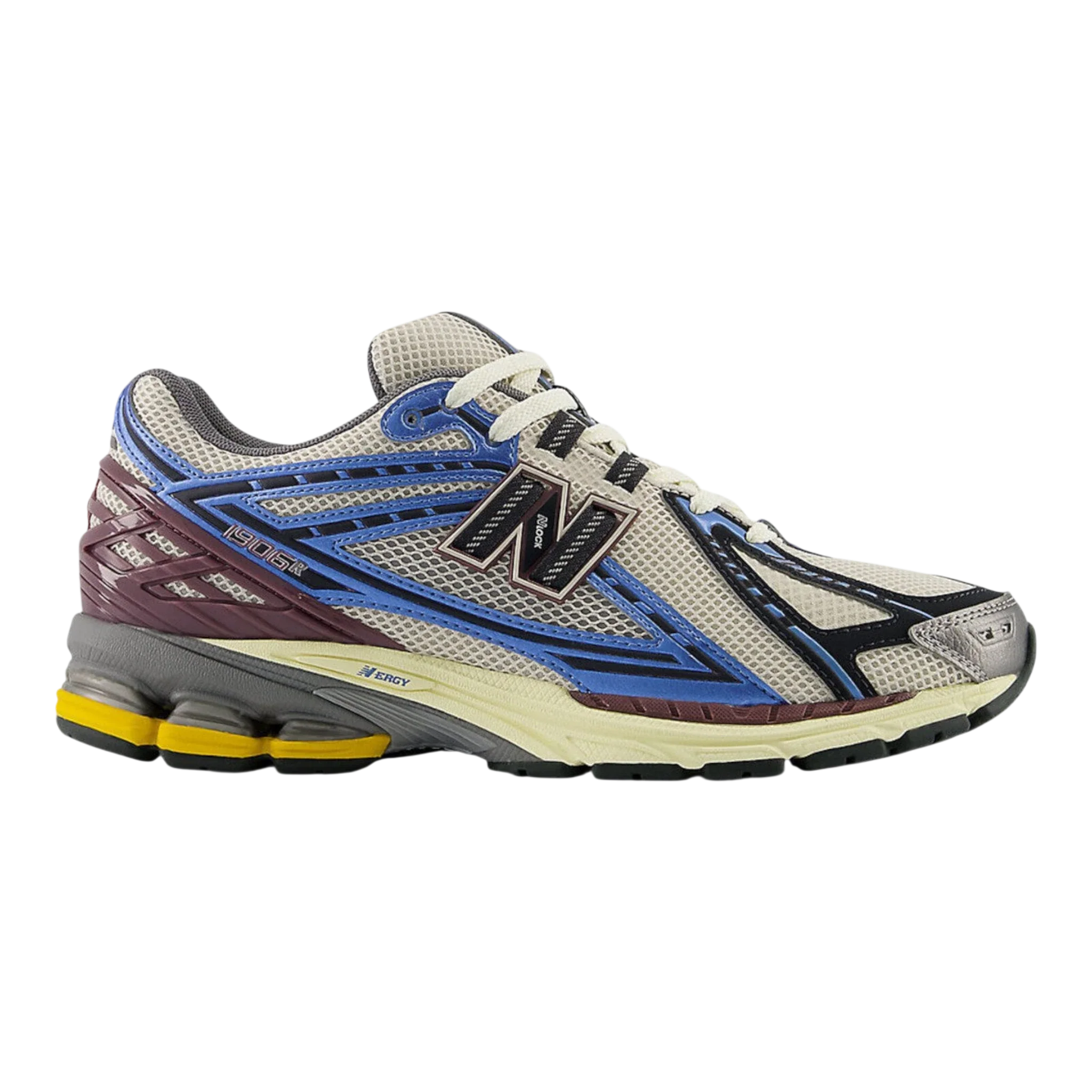 New Balance 1906R Men's Sneakers — Metallic Blue Mesh Low-Top
