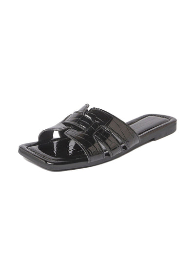 Paloma | Black Croc