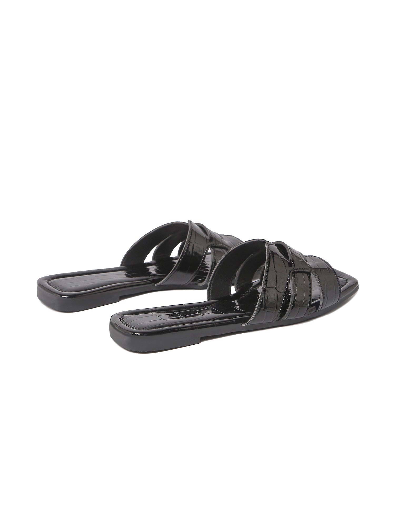 Paloma | Black Croc
