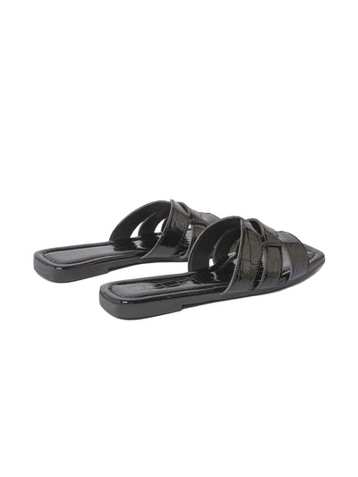Paloma | Black Croc