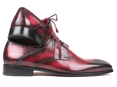 Paul Parkman Ghillie Lacing Bordeaux Dress Shoes (IDGT515 - BRD)