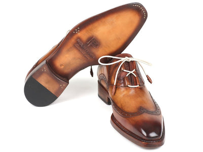 Paul Parkman Goodyear Welted Ghillie Lacing Wingtip Brogues (ID2955 - CML)