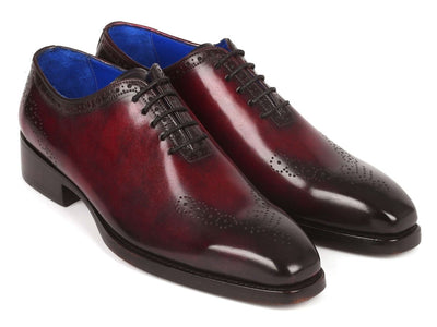 Paul Parkman Goodyear Welted nched Oxfords Bordeaux (ID7614 BRD)