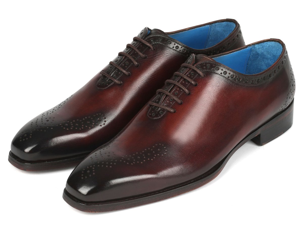 Paul Parkman Goodyear Welted nched Oxfords Brown
