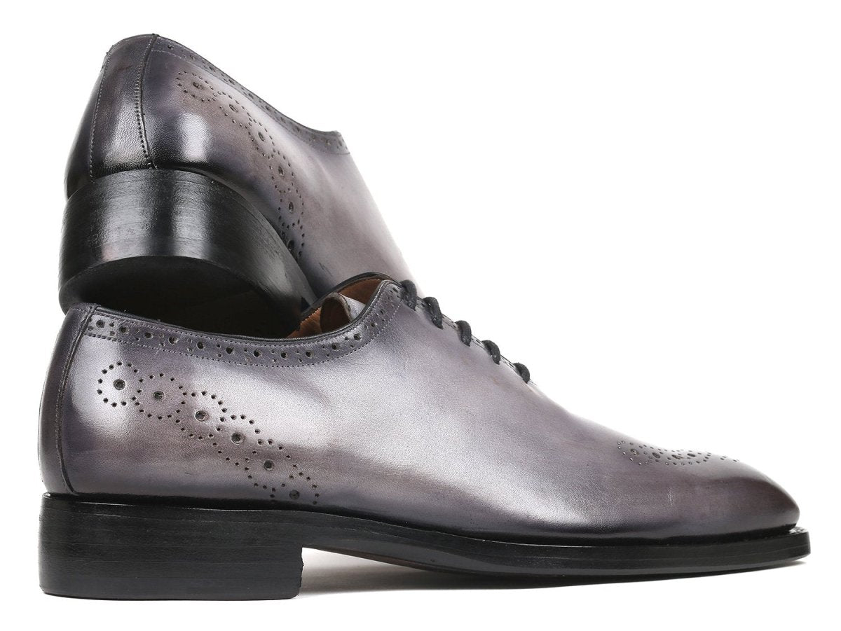 Paul Parkman Goodyear Welted nched Oxfords in Gray