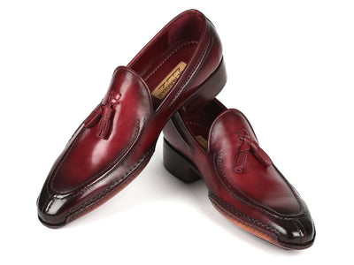 Paul Parkman Hand Sewn Tassel Loafers Bordeaux (ID082 BRD)