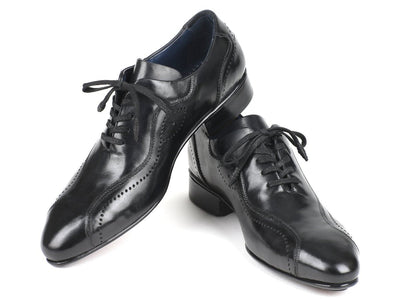 Paul Parkman Handmade Lace - Up Casual Shoes For Men Black (ID84654 - BLK)