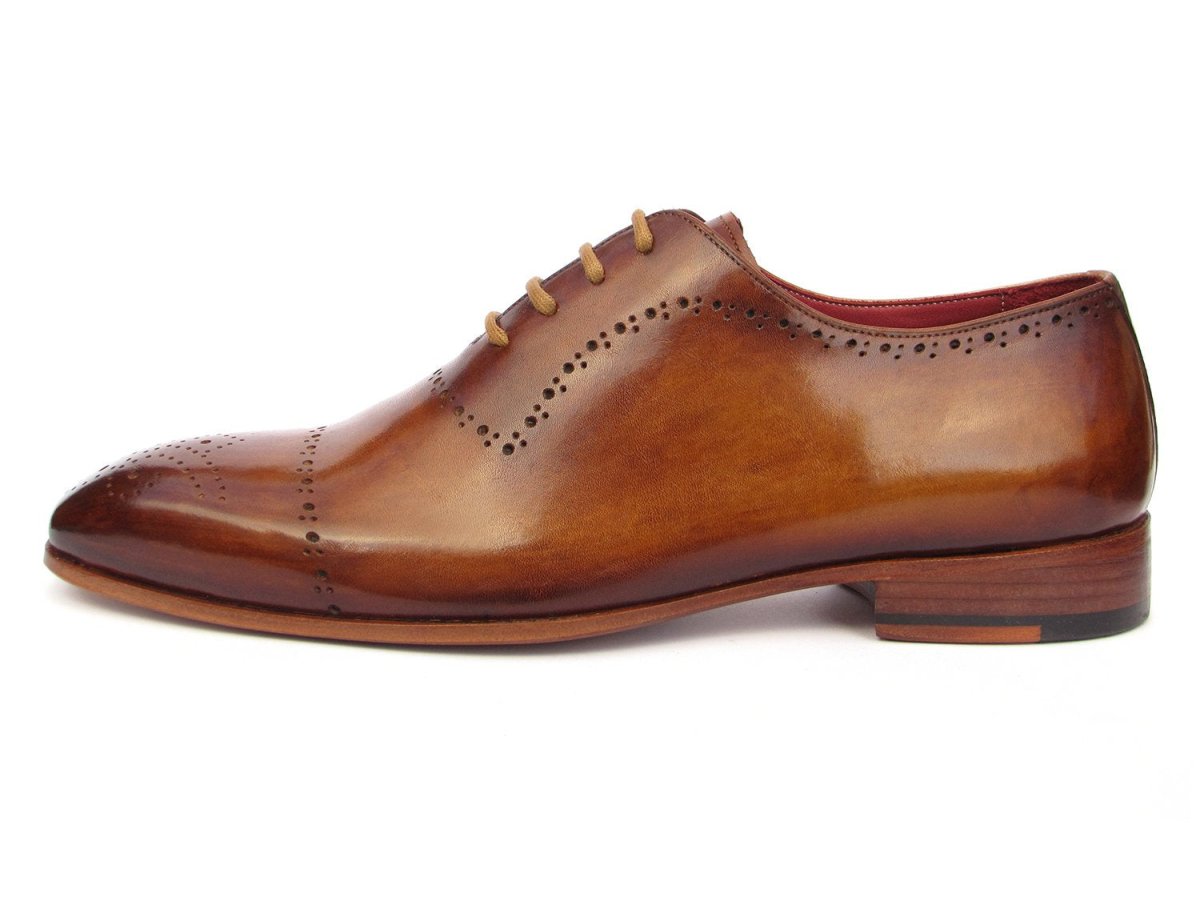 Paul Parkman Light Brown Classic Brogues (IDZLS32CML)