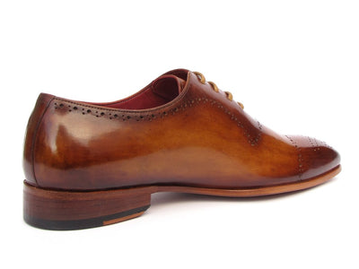 Paul Parkman Light Brown Classic Brogues (IDZLS32CML)