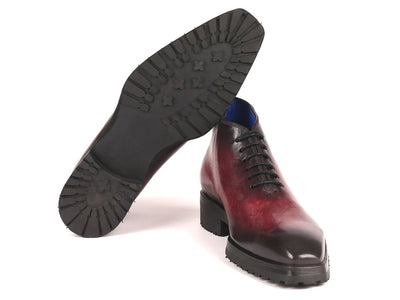 Paul Parkman Men's Ankle Boots Bordeaux Burnished (ID791BRD13)