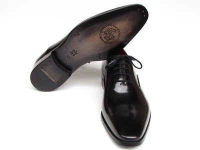Paul Parkman Men's Black Oxfords Leather Upper and Leather Sole (ID019 - BLK)