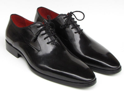 Paul Parkman Men's Black Oxfords Leather Upper and Leather Sole (ID019 - BLK)