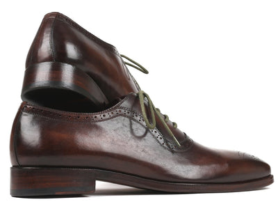 Paul Parkman Men's Brown Medallion Toe Oxfords (IDFS78BW)