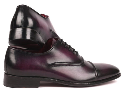 Paul Parkman Men's Cap Toe Oxfords Purple (ID077 PRP)