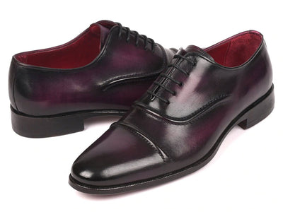 Paul Parkman Men's Cap Toe Oxfords Purple (ID077 PRP)