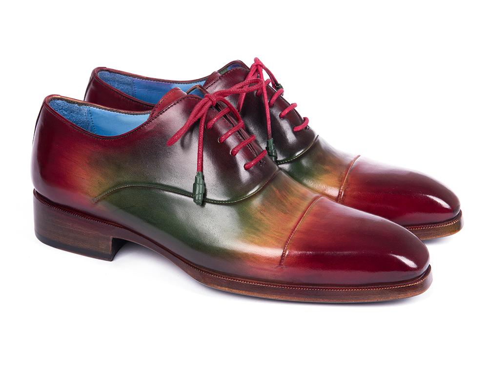 Paul Parkman Men's Captoe Oxfords Multicolor (ID1744 - MLT)