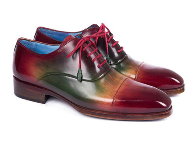 Paul Parkman Men's Captoe Oxfords Multicolor (ID1744 - MLT)