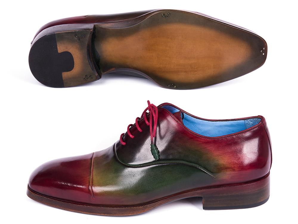 Paul Parkman Men's Captoe Oxfords Multicolor (ID1744 - MLT)