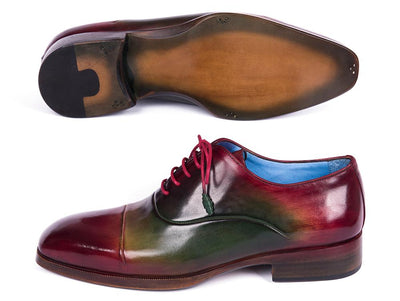 Paul Parkman Men's Captoe Oxfords Multicolor (ID1744 - MLT)