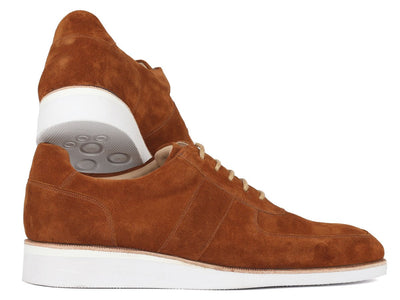Paul Parkman Men's Casual Shoes Camel Suede