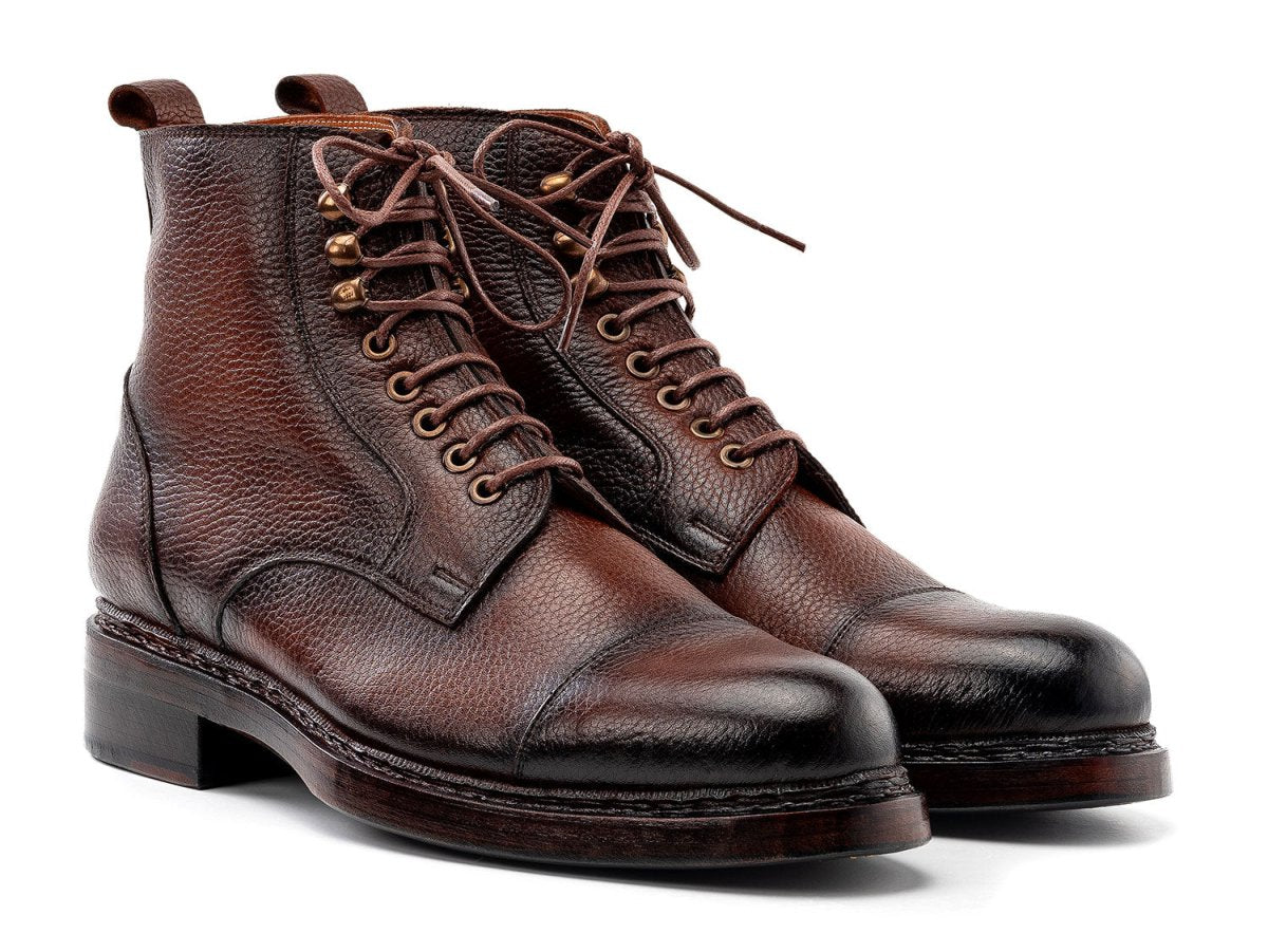 Paul Parkman Men's Custom Made Brown Floater Leather Boots 5075 FLB