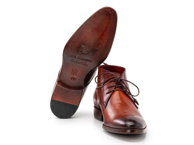 Paul Parkman Men's Custom Made Chukka Boots Camel and Brown CK53BRW