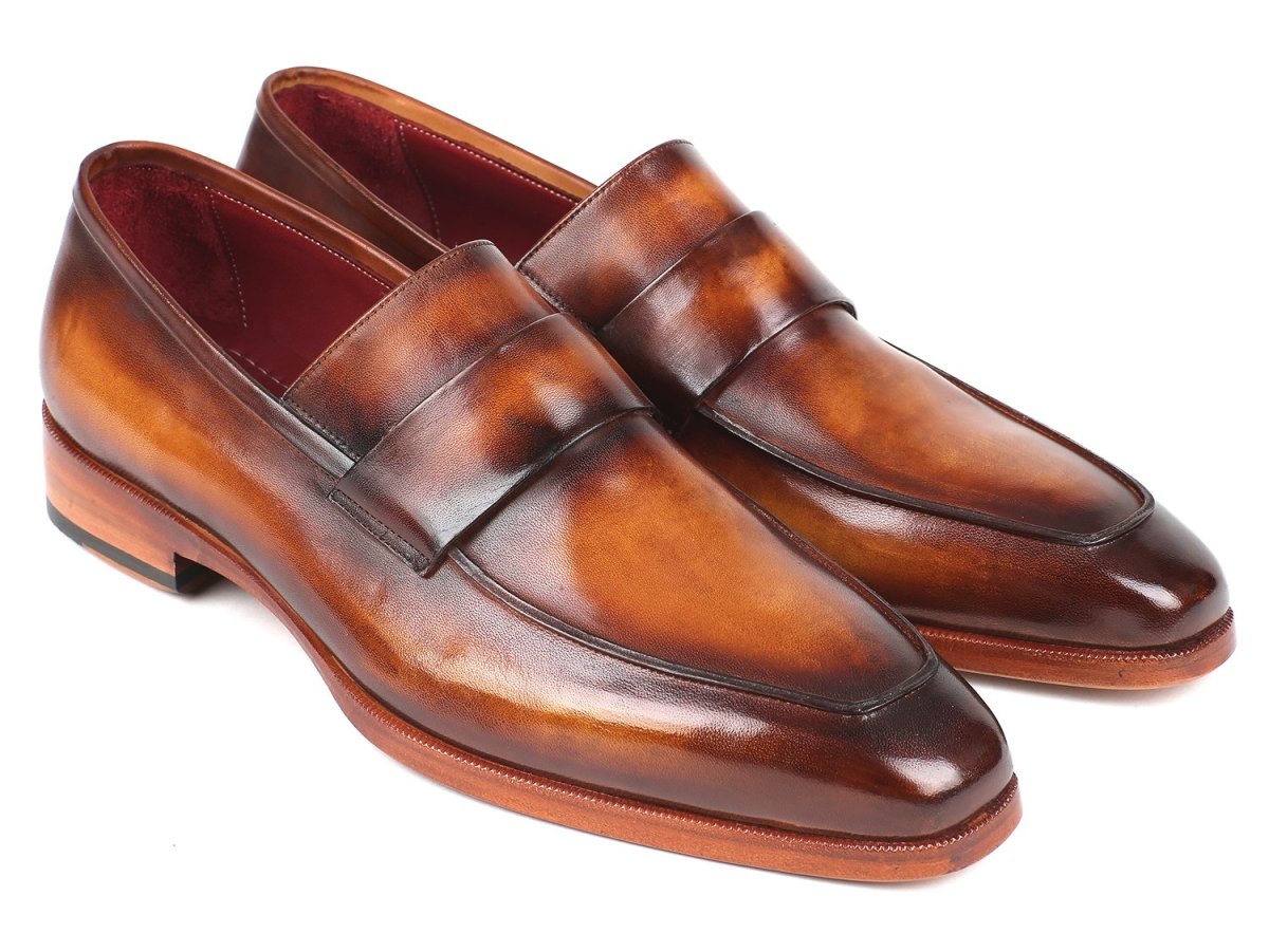 Paul Parkman Men's Loafers Brown (ID093 - BRW)