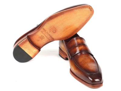 Paul Parkman Men's Loafers Brown (ID093 - BRW)