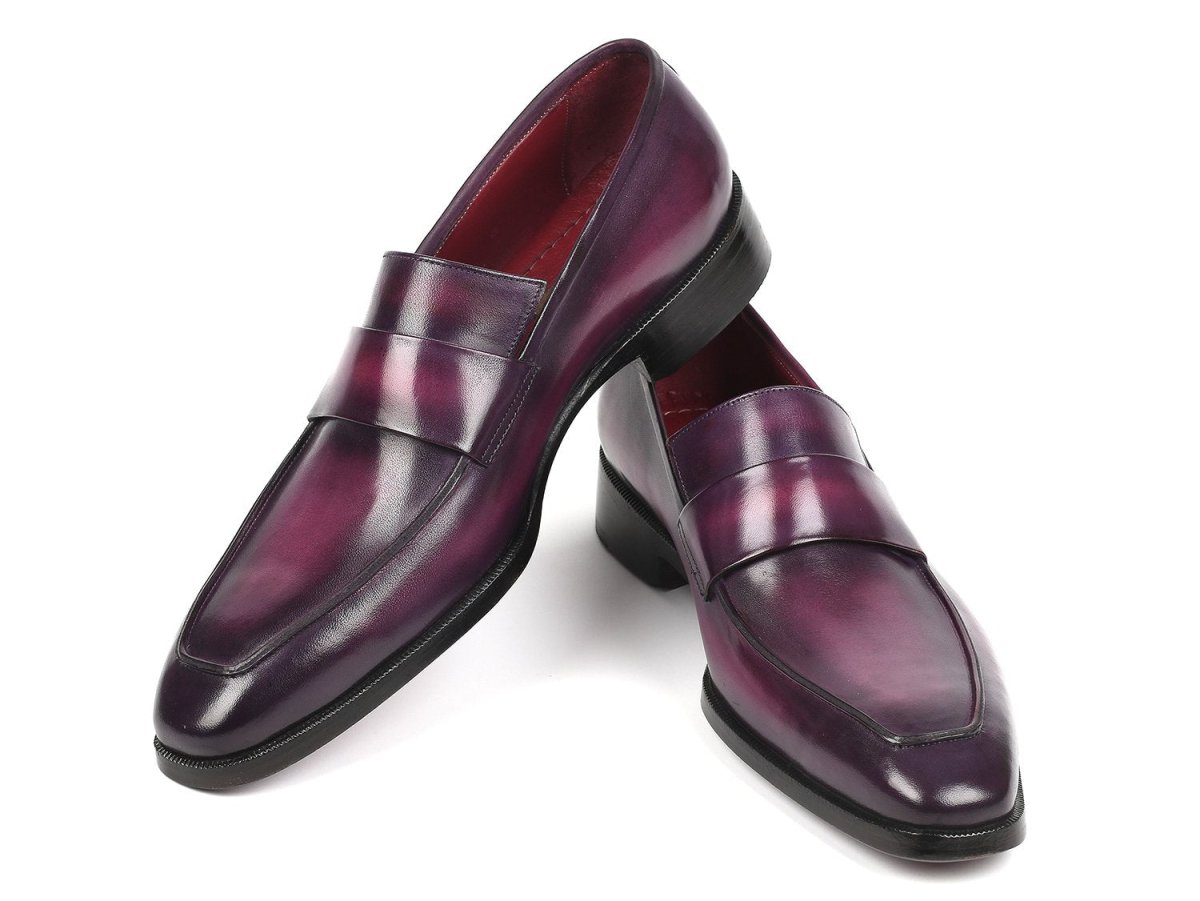 Paul Parkman Men's Loafers Purple (ID93PR814)