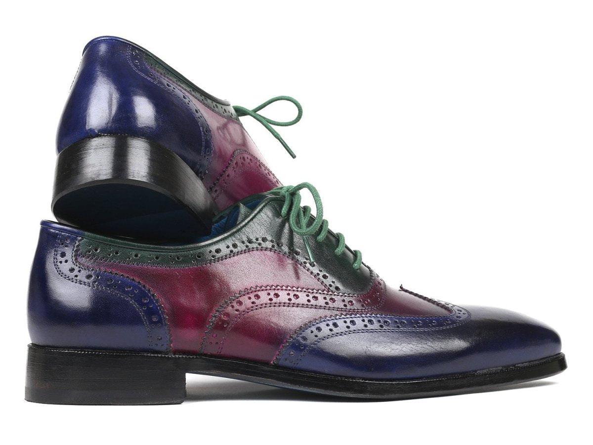 Paul Parkman Men's Multicolor Wingtip Oxfords (IDPP2284)