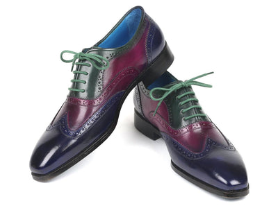Paul Parkman Men's Multicolor Wingtip Oxfords (IDPP2284)