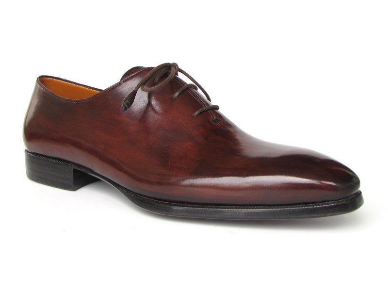 Paul Parkman Men's Oxford Dress Shoes Brownandamp;Bordeaux (ID22T55)