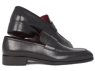 Paul Parkman Men's Penny Loafer Black Calfskin (ID10BLK29)